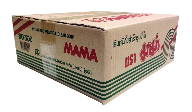 Mama clear soup rice vermicelli scatola da 30 bustine
